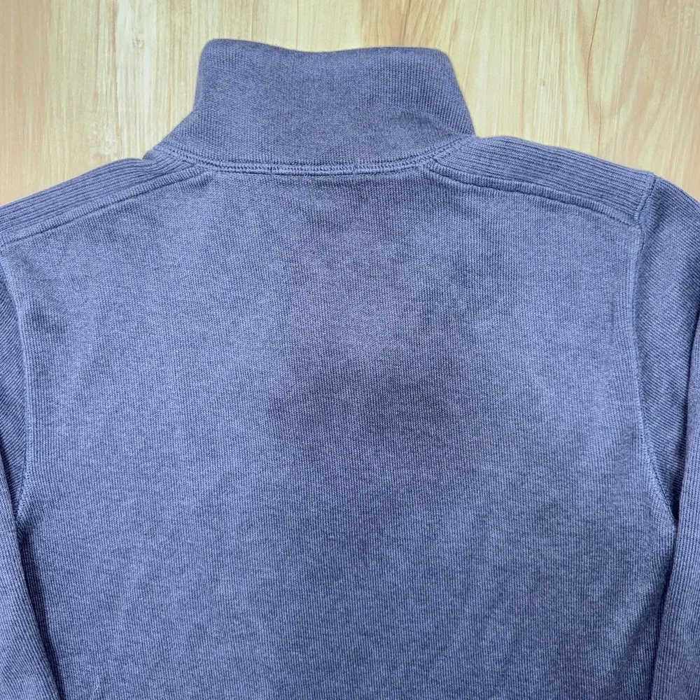 Banana Republic Sweater Men's Size Large Blue Quarter Zip Casual Mens